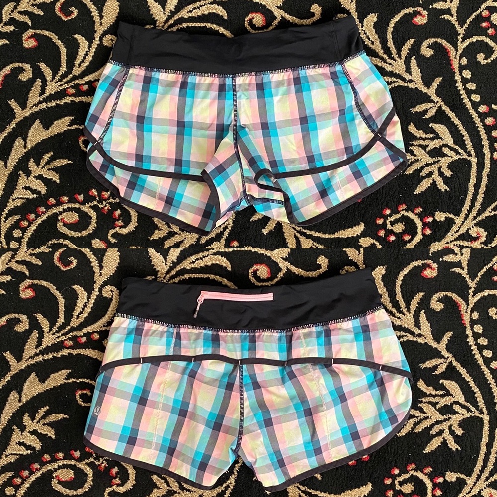 Lululemon speed shorts size 6